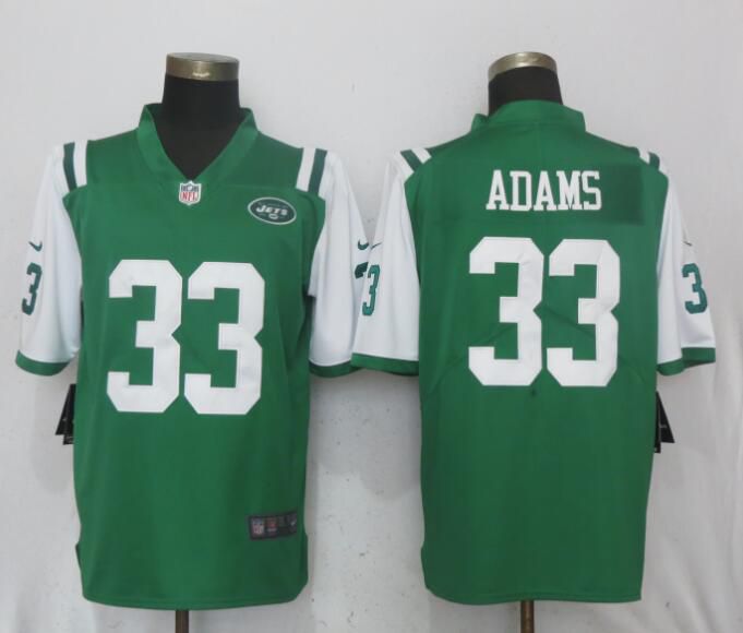 Men New York Jets #33 Adams Green Vapor Untouchable Limited Player Nike NFL Jerseys->new york jets->NFL Jersey